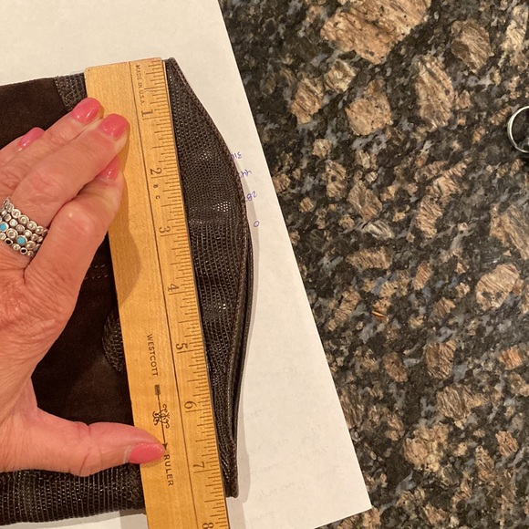 Franco Sarto suede cowboy boots. - Picture 6 of 6